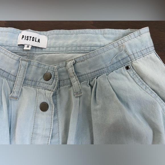 Pistola Light Blue Maxi Skirt - Picture 6 of 9